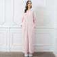 Zipper Hooded Nightdress Women's Winter Long Lazy Pajamas Large Size Loose One-piece Pregnant Thickening Nightgown Couple Bathrobe