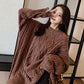 Autumn and Winter Loose Jacket Korean Fashion Casual Sweater Mid-length Round Neck Female Student Top