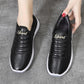 Cotton Shoes Women Winter Plus Suede Leather Waterproof Non-slip Leather Shoes Rubber Sole Pedal Warm Cotton Boots