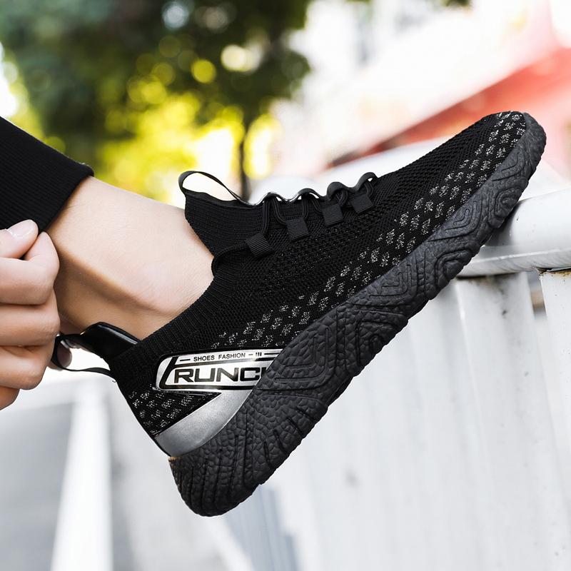 Breathable Men's Shoes Spring Soft-soled Wear-resistant Outdoor Casual Shoes Summer Breathable Mesh Sports Shoes