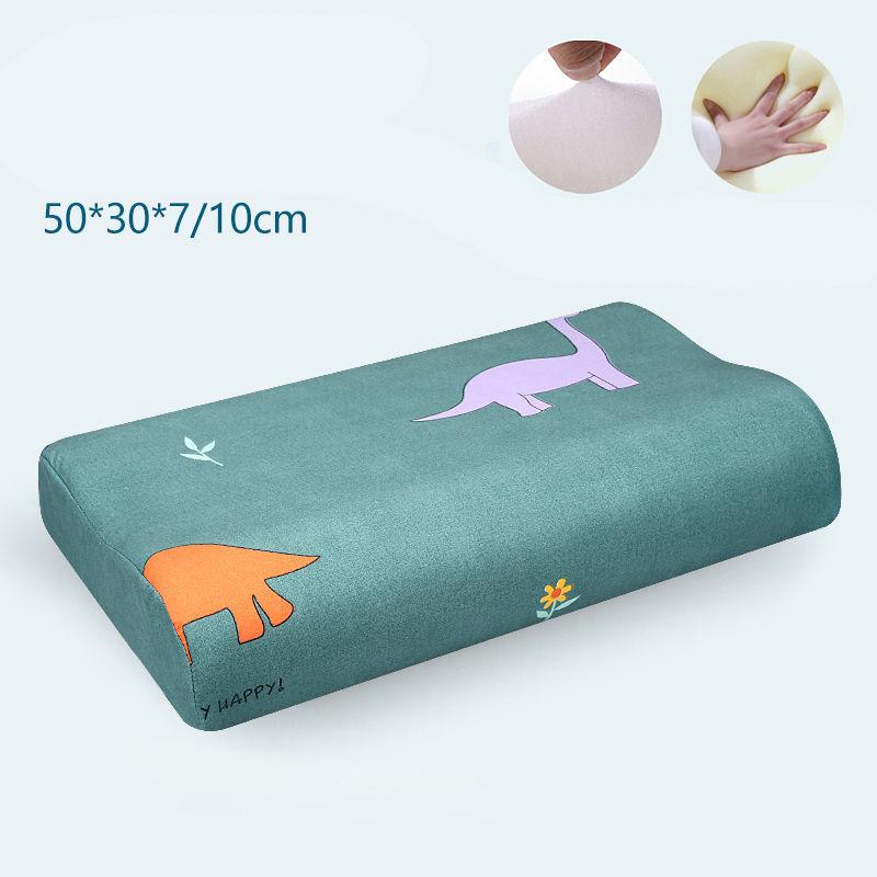 Comfortable Sleep Aid Memory Foam Pillow Single Cervical Spine Pillow Slow Rebound Pillow Core Washed Cotton Pillowcase