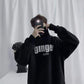 Winter Warm Plus Velvet High Neck Sweater Men's Loose Plus Velvet Windproof Sweater Jacket