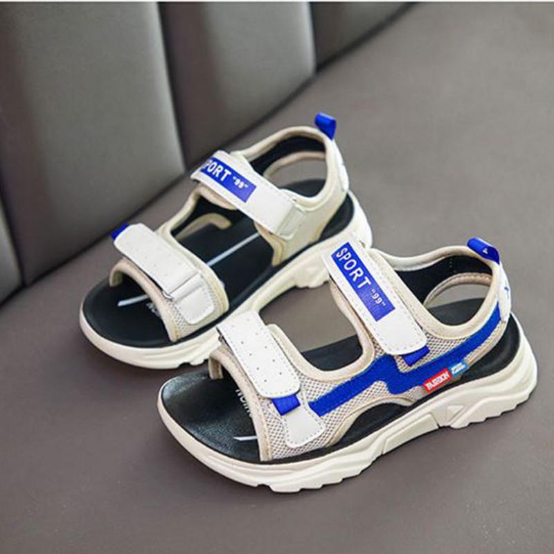 Children's Sandals Open-toed Soft-soled Non-slip Beach Shoes Large Children's Student Shoes Boys Children's Shoes Summer