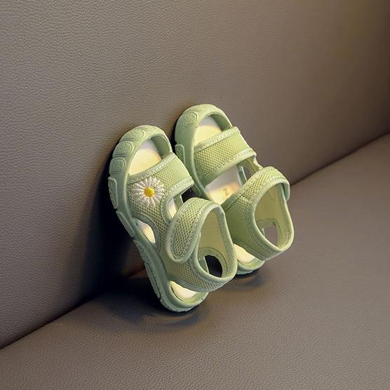 Children's Summer Shoes 1-6 Years Old Kids' Anti-slip Flat Casual Sandals Soft Sole Daisy Light Beach Cool Shoes