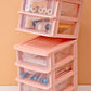 Capacity Cosmetic Storage Box Make Load Organizer Jewellery Nails Make Container Desktop Miscellaneous Storage Box