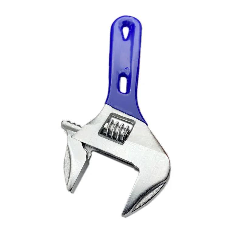 Adjustable Wrench Large Opening Short Handle Adjustable Wrench Multifunctional Extra Large Wrench