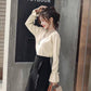 Flare Sleeve Sweaters and Pullovers Autumn Winter Knitted Sweater Women Fashion Korean Style Female