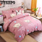 Home Textile King Queen Bedding Sets Bedlinen cartoon Duvet Cover Pillowcase Bed Sheet