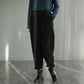 Casual Corduroy Harem Pants, Women's Tapered Pants, Elastic Waist Corduroy Pants, Womens Oversized Trousers, Women's Baggy Pants