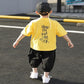 Two-piece Suit Boy's Suit Children's Summer Quick-drying Short-sleeved Children's Boy 4-12 Years Old