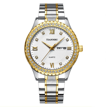 Men's Automatic Mechanical Watch Luxury Luminous Stainless Steel Skeleton Sport Watch for Men