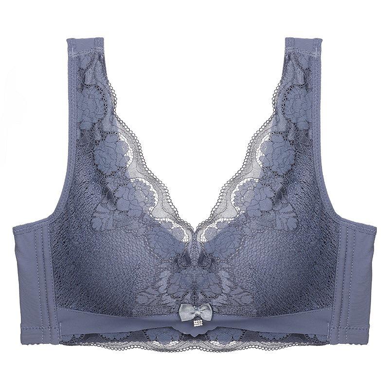Beautiful Back Without Steel Ring Light and Comfortable Gather Side Put on The Support Adjust The Chest Shape, Medium Thick Cup Thin Sexy Bra