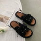 Sandals Female Summer Fairy Style Fashion Students All-match Rome Flat Shoes