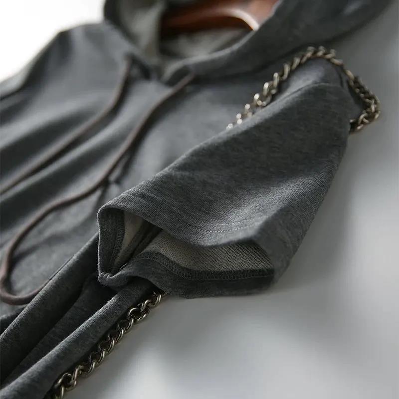 Sports Casual Style Hooded Women's Summer Dress Short Sleeve Round Neck Knee-length Daily Wear Office Dating Party