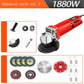Enhanced Electric Angle Grinder Set Multi-function Grinder Cutting Machine Support 100mm Roulette