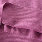 Women's Bow Knot Diamond V-Neck Sweater Solid Color Loose Pullover Long Sleeve Knit Sweater