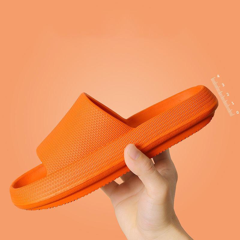 Unisex Quick-drying Thickened Non-slip Sandals Thick Sole House Slippers Bathroom Footwear Summer Beach Sandal Slipper