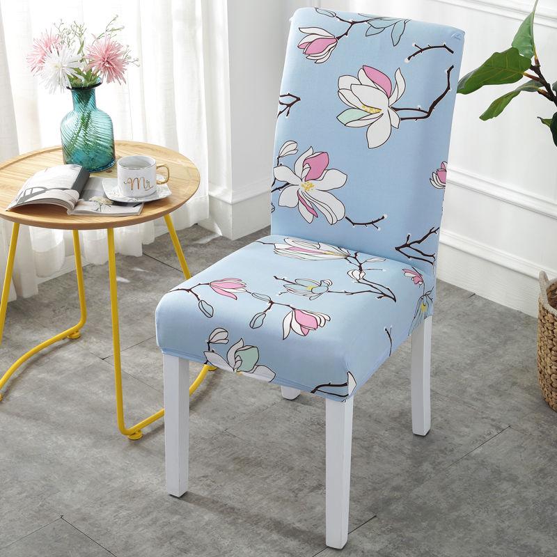 Printed Chair Cover Stretch High King Back Slipcovers for Hotel Dining Room Living Room Home Decor