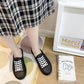 Female Students' Sandals and Slippers Women's Summer Wear Fashion Non-toed Half-drag One-step Non-slip Shoes