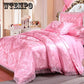 Jacquard Luxury Bedding Set Queen/king Size Bed Set Lace Duvet Cover Fitted/bed Sheet Sets