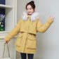 Women's Mid-length Down Padded Jacket Winter Loose Padded Padded Jacket
