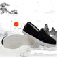 Old Beijing Cloth Shoes Men's Handmade Shoes Melaleuca Bottom Cloth Shoes Slippers Four Seasons Breathable Casual Work Shoes Dad Shoes