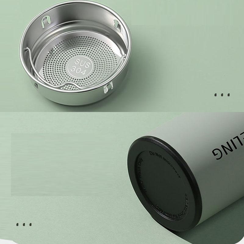 Smart Temperature 304 Stainless Steel Large-capacity Thermos Mug Male and Female Students Portable Business Tea Cup