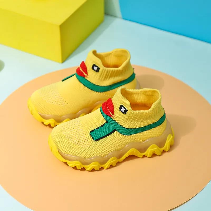 Children's Socks Shoes Running Girls Spring and Autumn Baby Breathable Mesh Boys Shoes Sneakers
