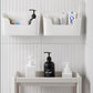 Multifunctional Hanging Rack Bathroom Cosmetics Sundry Sorting Box Cabinet Door Storage Kitchen Receiver Paste Wall Hanging Toiletry  Storage Box