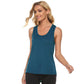 Fitness Sports Vest Women's Spring and Summer Quick-drying Yoga Beautiful Back U-neck Sleeveless Solid Color Ice Silk Bottoming Shirt