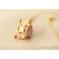 European and American Retro Jewelry Fairy Rila Magic Pumpkin Car Necklace