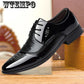 Business shoes, fashion, casual, lace-up shoes, men's shoes, spring and Winter, England