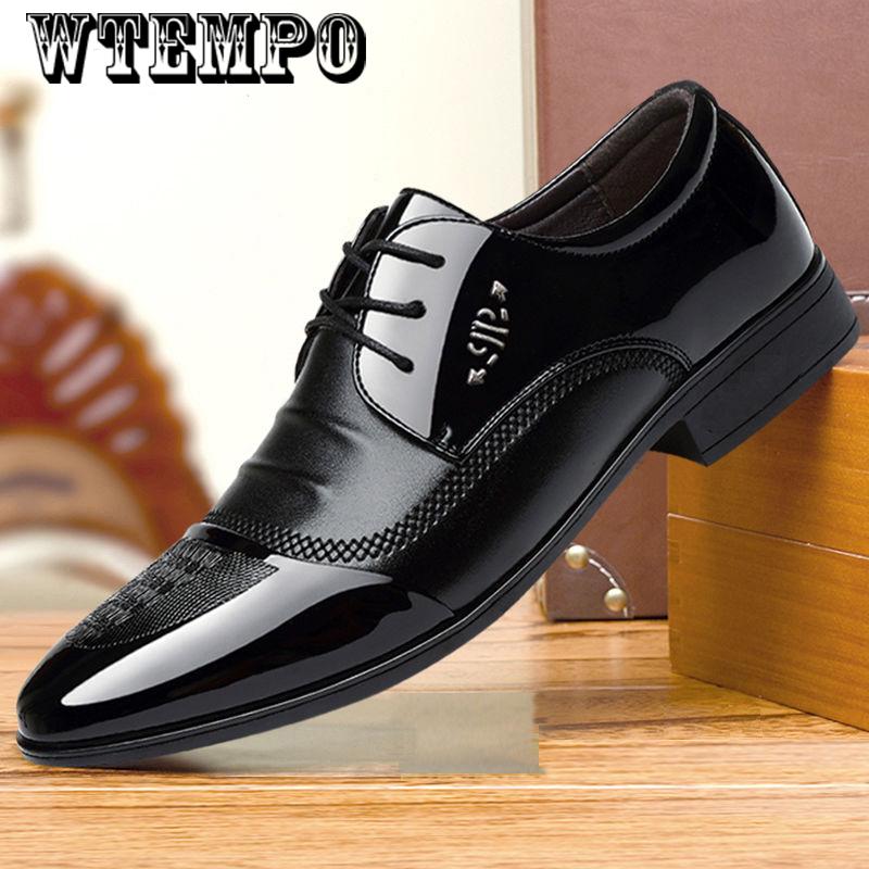 Business shoes, fashion, casual, lace-up shoes, men's shoes, spring and Winter, England