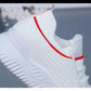 Summer Ladies Mesh Shoes Flying Woven Mesh Sneakers Breathable All-match Casual Lightweight Soft-soled Running Shoes