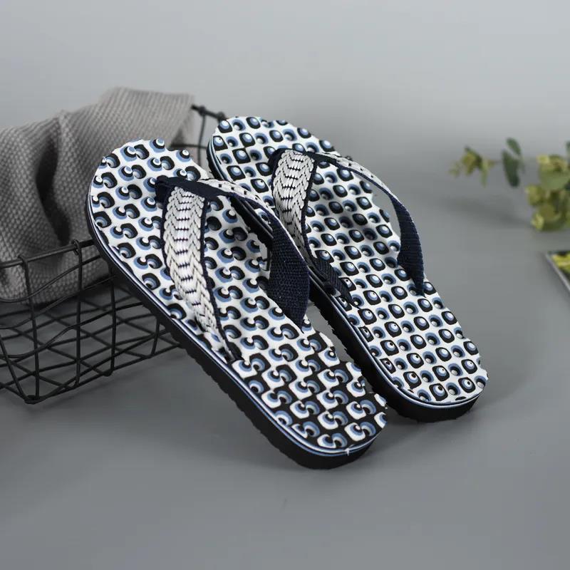 Summer Men's Slippers Flip-flops Non-slip Soft Bottom Outside Wear Beach Sandals