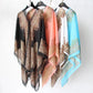 Chiffon Temperament Shawl Women Wear Sunscreen Beach Towel Summer Large Size Shawl Cloak-style Wrap All-match Lightweight Scarf