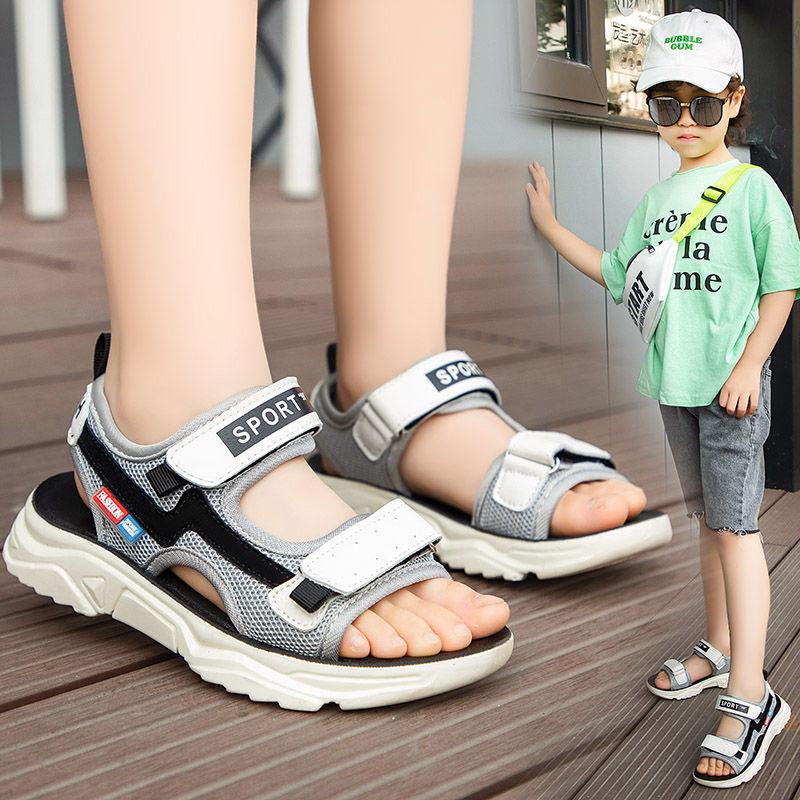 Children's Sandals Open-toed Soft-soled Non-slip Beach Shoes Large Children's Student Shoes Boys Children's Shoes Summer
