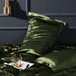 48*74cm Solid Color Silk Pillowcase Summer Mulberry Silk Pillowcase Pair Set