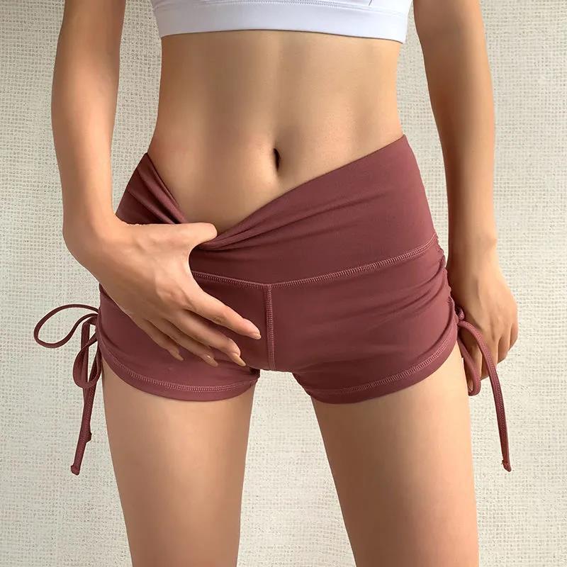 WTEMPO  Fitness Leggings Tight-fitting High-waist Sports Shorts Women Stretch Running Fitness Yoga shorts