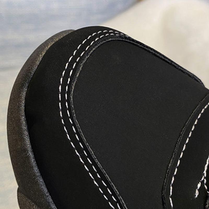 Winter Plus Velvet Padded Women's Shoes Non-slip Wear-resistant Lightweight and Warm Women's Cotton Shoes Padded Sneakers