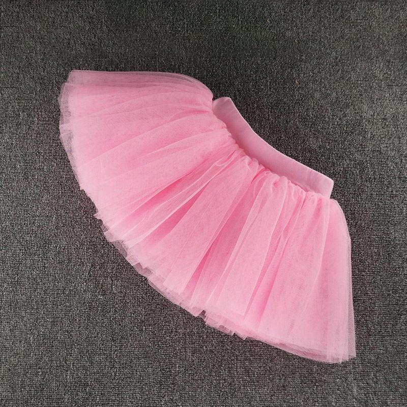 Girl Baby Lace Cute and Sweet  Ballet Elastic Waist Children's Skirts Princess Tutu A-line Skirt