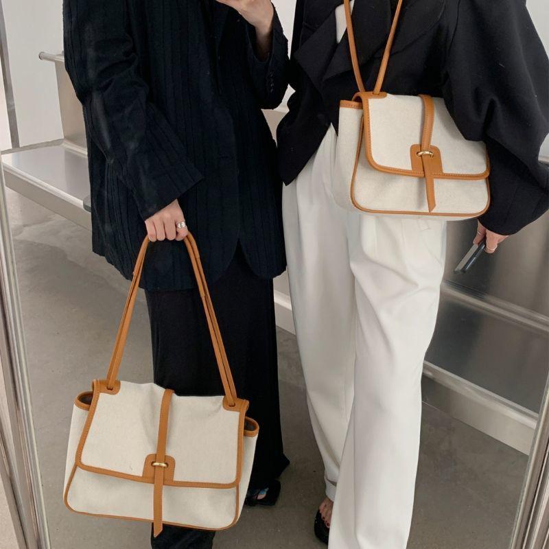 Women Canvas Crossbody Bags Travel Casual Large Daily Shoulder Handbag Simple Large Capacity