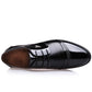 Casual Shoes British Men Breathable Leather Fashion Men Pointed Toe Flat