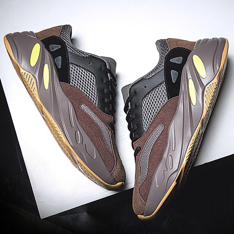 Thick Bottom 700 Sports Shoes Male Kanye Summer Shoes Men Korean Version of The Trend of Wild Students Casual Running Shoes