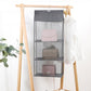 1Pcs Hanging Purse Closet Rack Bag Handbag Hanging Organizer Handbag Tote Bag 2/3/4 Pockets