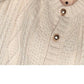 Autumn New Style Retro Design Button Twist Top Loose Short Long Sleeve Knitted Casual Sweater Cardigan Jacket Women