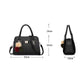 European and American style Shoulder Handbag Trendy wild Patent leather bag Big capacity Woman bag