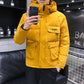 Tooling Warm Men's Winter Korean Jacket Trendy Brand Loose Large Size Thick Hooded Cotton Jacket