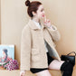Plush Thick Lamb Wool Jacket Women Autumn and Winter Imitation Fur One Loose Warm Jacket Ladies Casual Warm Jacket Soft and Comfortable
