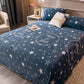 Coral Fleece Sheet Single Piece Plush Thick Blanket Warm Double Flannel Blanket Print Soft Multi-Size Coverlet